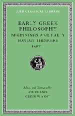 Early Greek Philosophy. Early Ionian Thinkers, Part 1.