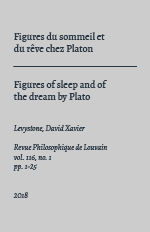 Figures of sleep and of the dream by Plato