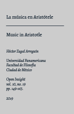 La música en Aristóteles